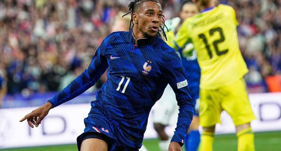 Michael Olise scored twice as France came from a goal down to beat Belgium 4-1 in League A Group 1 of the 2027 Nations League. - AP Photo/Teresa Suarez - Teresa Suarez