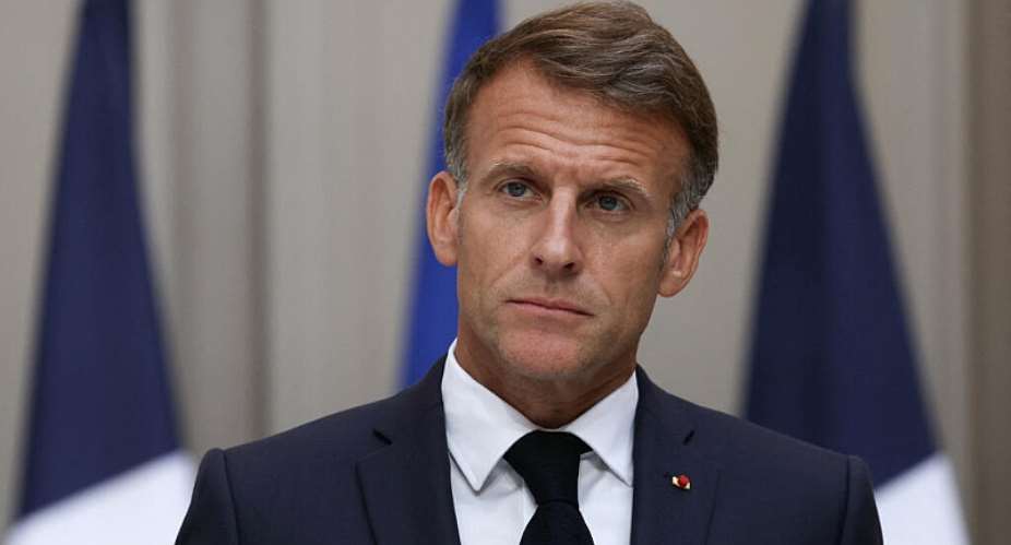 French President Emmanuel Macron at a press conference held at the lyse Palace on 18 September 2026. -  AFP, Thomas Samson