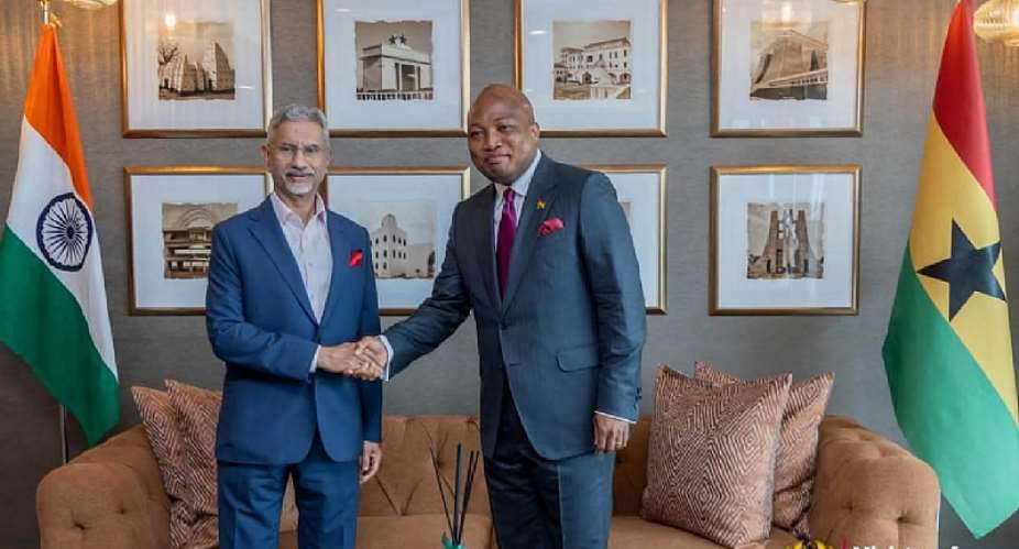 Indias External Affairs Minister begins 2-day official visit to Ghana
