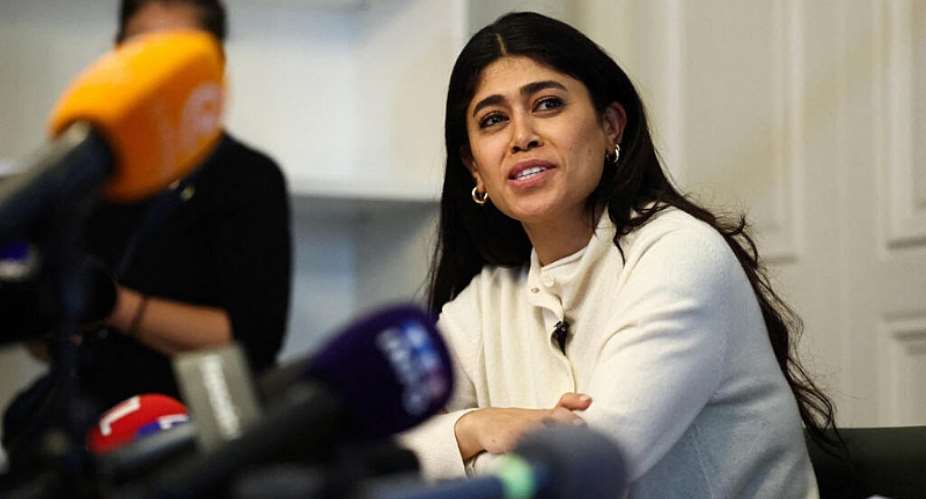 Member of the European Parliament, Rima Hassan of the French far-left opposition party La France Insoumise (France Unbowed - LFI) in April 2026. -  Tom Nicholson /  REUTERS