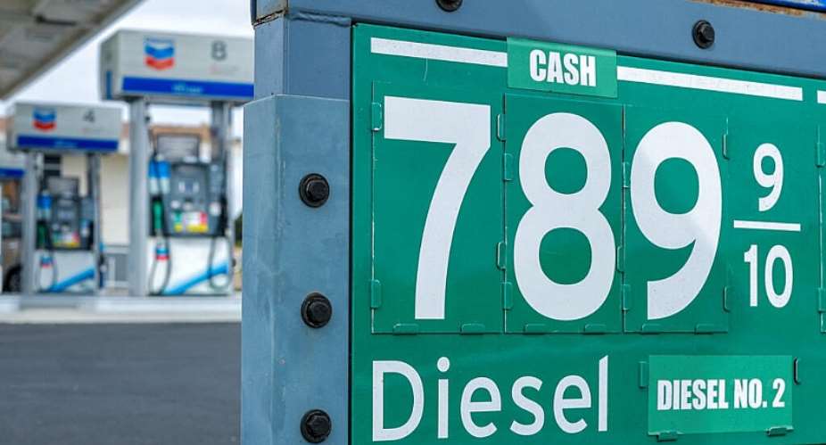 The current price of diesel fuel is shown in Encinitas, California, on September 16, 2026. -  Mike Blake, Reuters