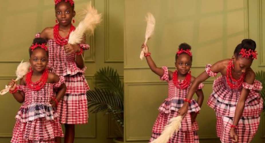 Double The Joy — Lasisi Elenu Celebrates Daughters Rain And Robyn On Their Birthdays