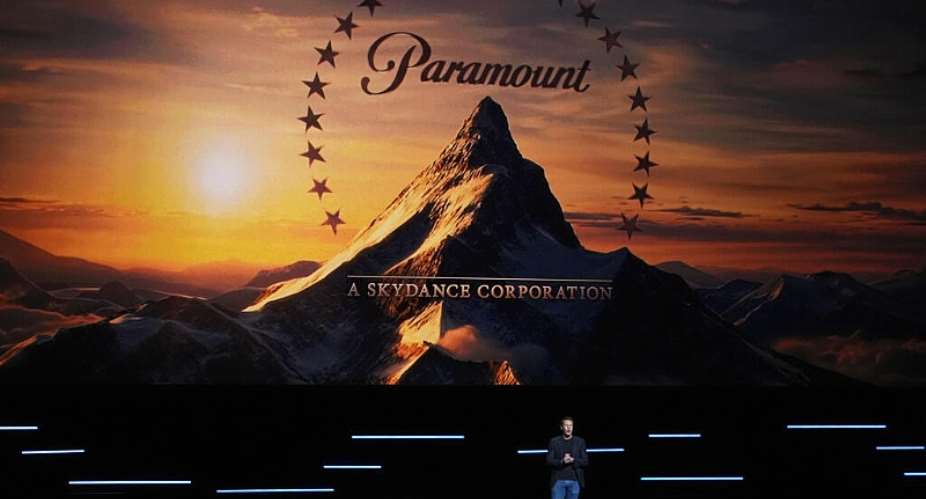 File photo of David Ellison, CEO of Paramount Skydance, taken during a presentation in Las Vegas on April 16, 2026. -  Chris Pizzello, AP