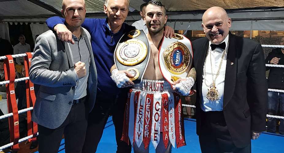McAllister Beats Djarbeng Into Submission To Become Six Time, Five Division World Champion