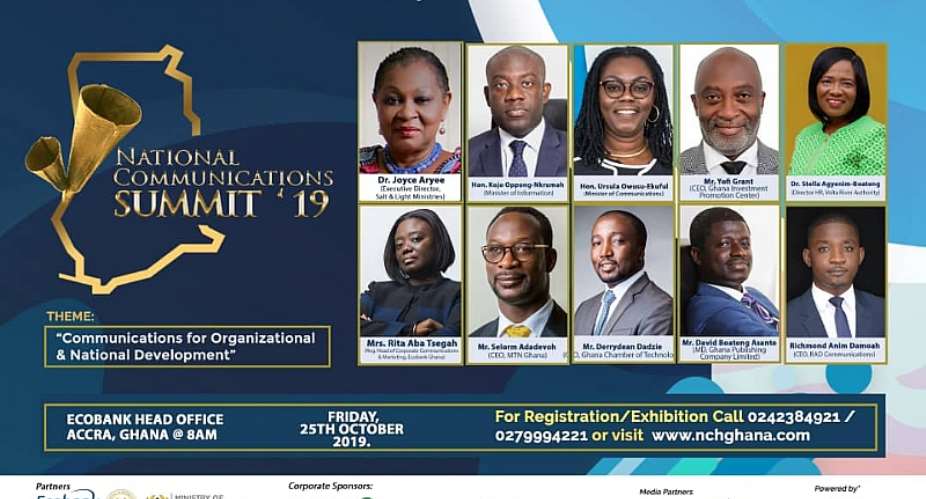 Dr. Joyce Aryee leads Communications Experts To Maiden National Communications Summit 2019