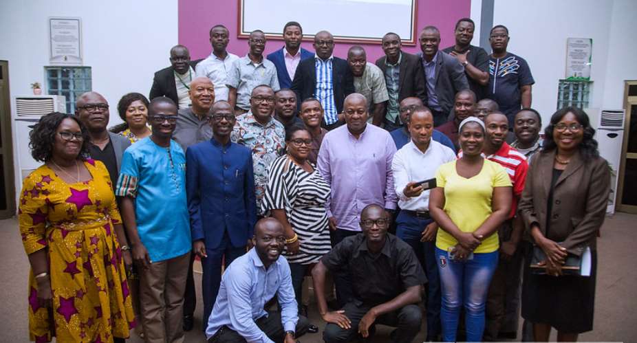 Mahama, NDC Leaders Meet UTAG Executives In Kumasi