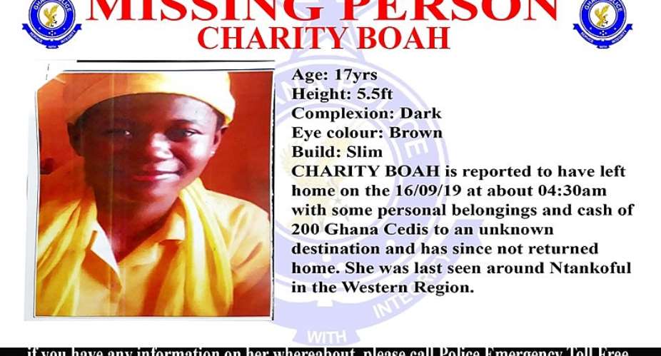 Takoradi: Family Of Missing Girl Want Help