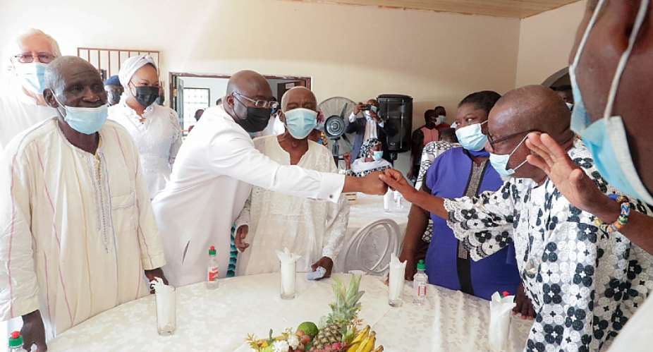 Bawumia celebrates 58th birthday with cured lepers