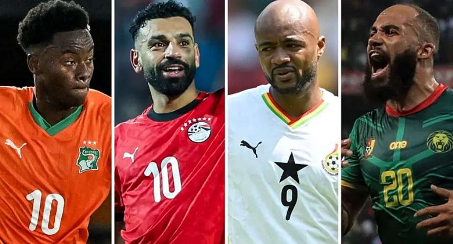 Getty ImagesImage caption: Ivory Coast, Egypt and Ghana are all top of their 2026 World Cup qualification groups, but Cameroon may be consigned to the play-offs