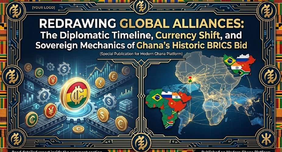Redrawing Global Alliances: The Diplomatic Timeline, Currency Shift, and Sovereign Mechanics of Ghanas Historic BRICS Bid