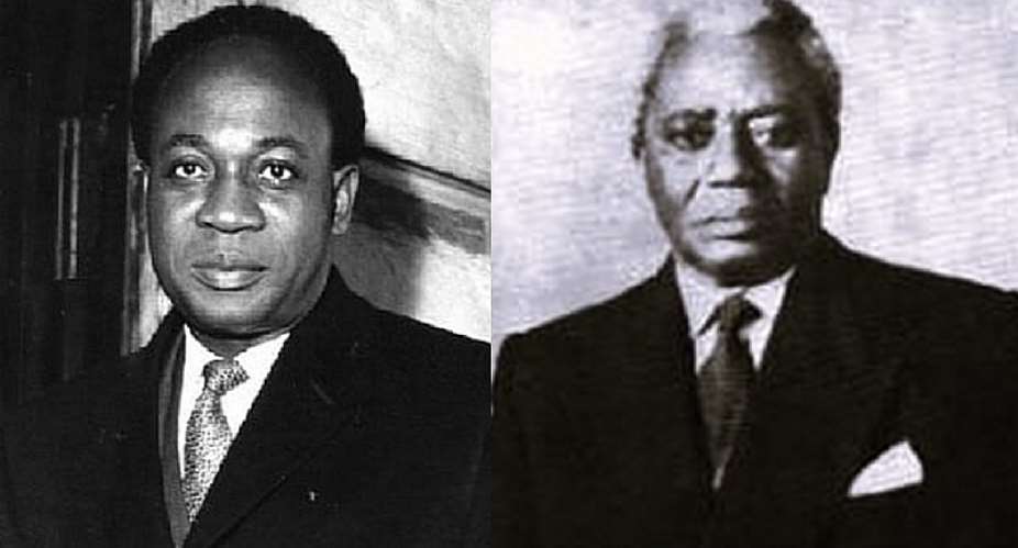 President Kwame Nkrumah and Dr. J B Danquah