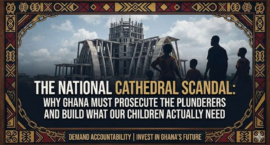 The National Cathedral Scandal: Why Ghana Must Prosecute the Plunderers and Build What Our Children Actually Need