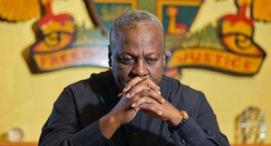 Former President Mahama Calls For Help And Consoles Gas Explosion Victims