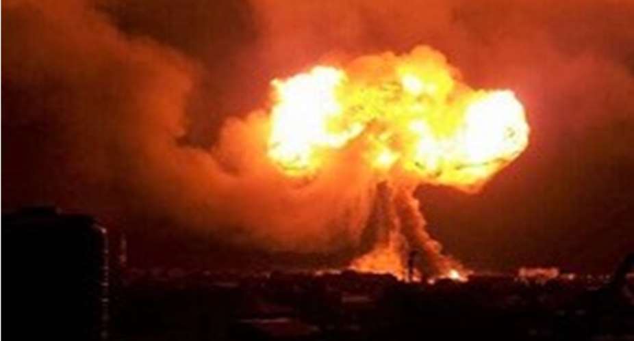 Alhaji Short Consoles Atomic Junction Gas Explosion Victims