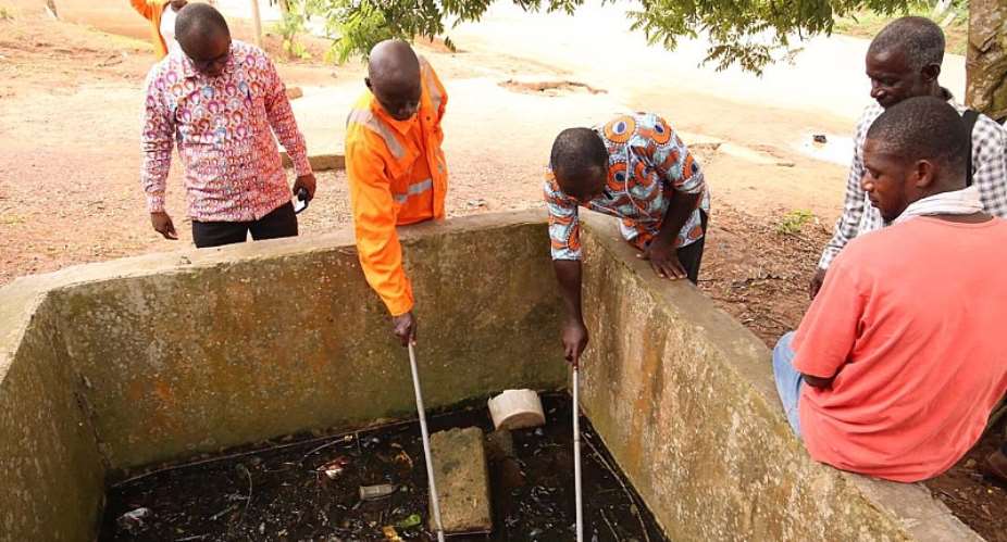 Zoomlion Hosts Malaria Control Manager At Mapped Mosquito Breeding Sites
