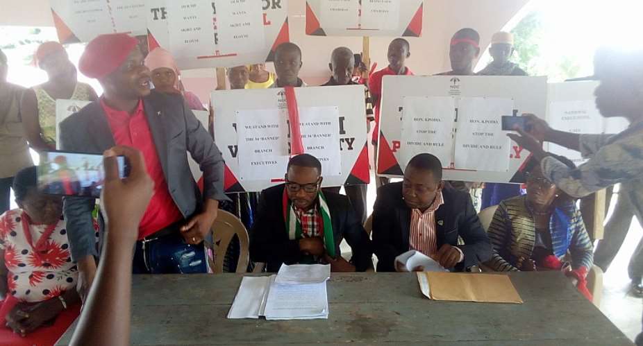 VR: NDC members threaten defection over expulsion from HO Central Electoral register