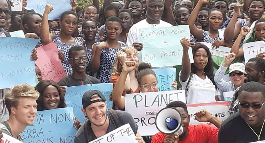Global Climate Strike And Growing Momentum Of Climate Activism In Ghana.