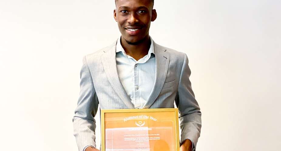 Ghanaian Wins First Ever Alumnus of the Year Award in Finland