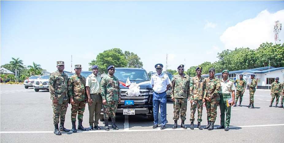 National Defence University commissions 10 vehicles to boost operational mobility
