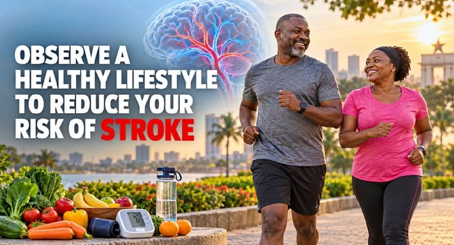 Observe a Healthy Lifestyle to Reduce Your Risk of Stroke