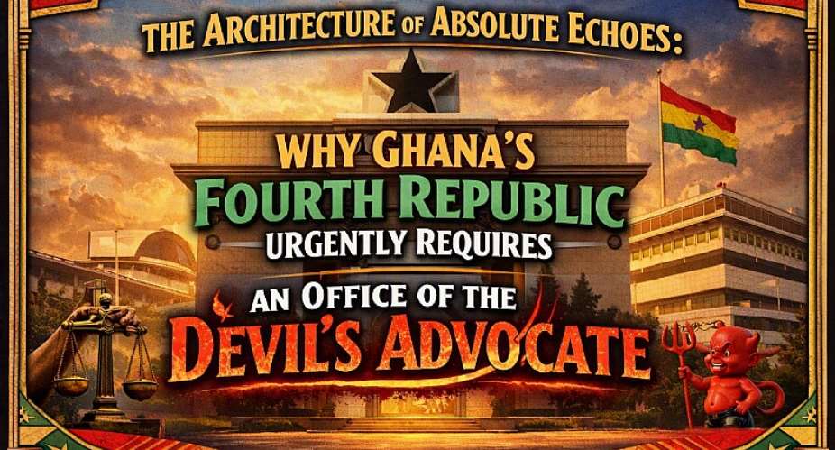 The Architecture of Absolute Echoes: Why Ghana’s Fourth Republic Urgently Requires an Office of the Devil’s Advocate
