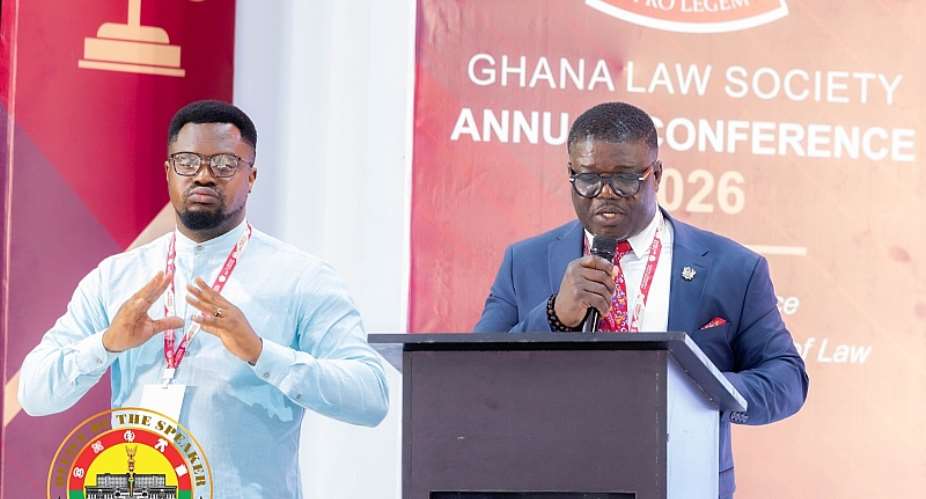 President of the Ghana Law Society (GLS), Rockson-Nelson Dafeamekpor