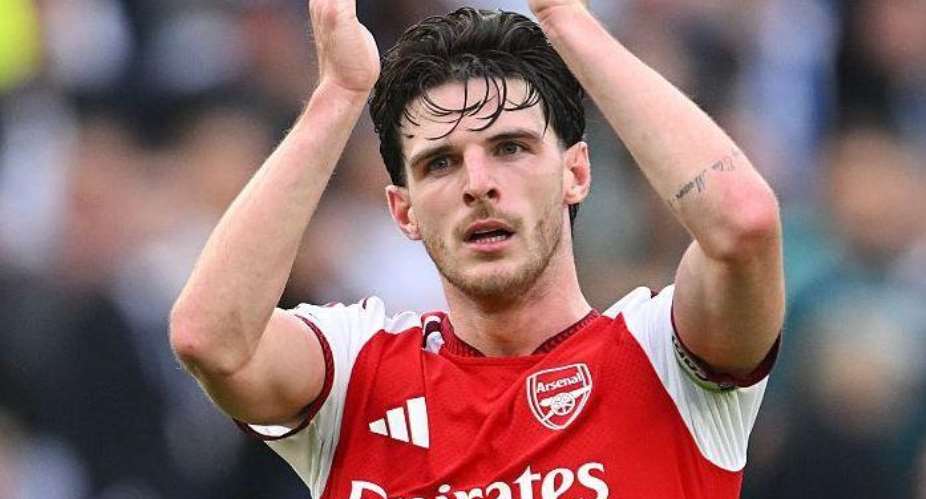 Getty ImagesImage caption: Declan Rice joined Arsenal from West Ham in 2023