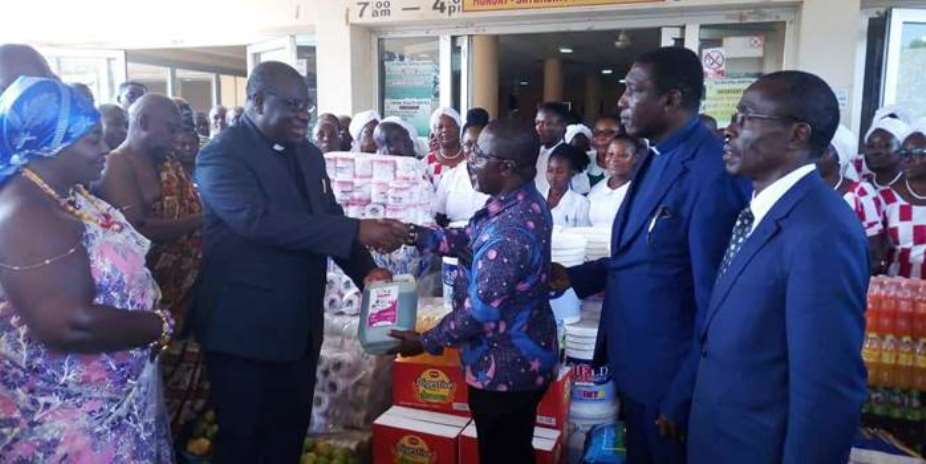 Presbyterian Church Donates To Sunyani Regional Hospital