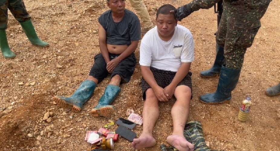NAIMOS arrests Chinese and Burkinab nationals in illegal mining crackdown
