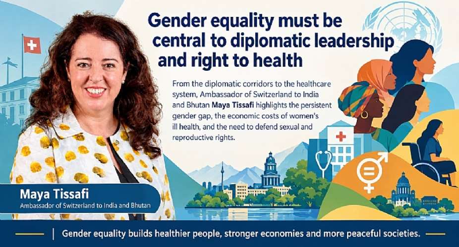 Gender equality must be central to diplomatic leadership and right to health