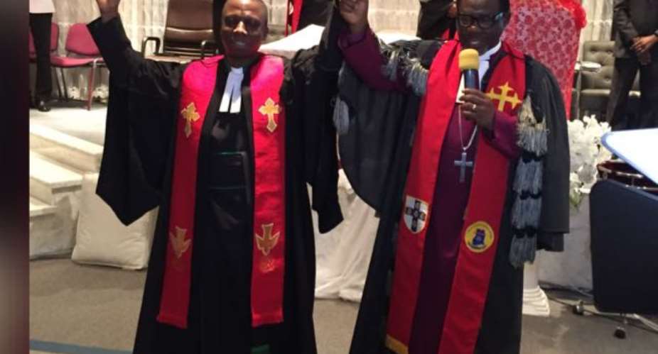 The Methodist church Ghana Opened, Consecrated  Dedicated and Inducted ... in Belgium