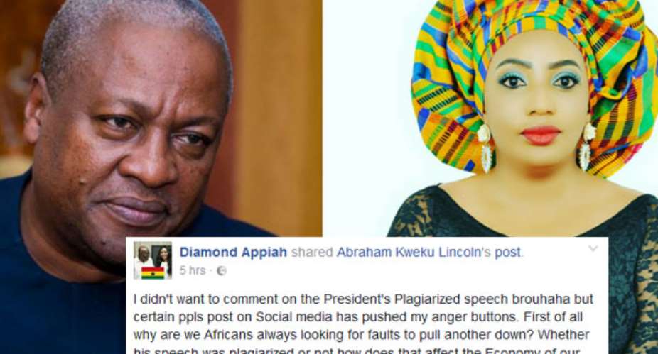 Diamond Appiah Angrily Blast Ghanaians Including Ex. President Mahama for Mocking Nana Addo over Plagiarized Speech.