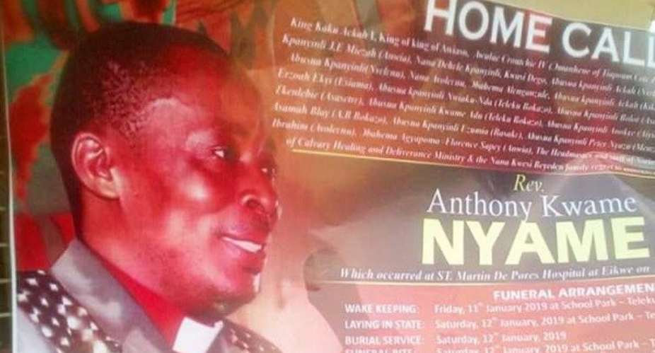 Late Rev. Anthony Nyame
