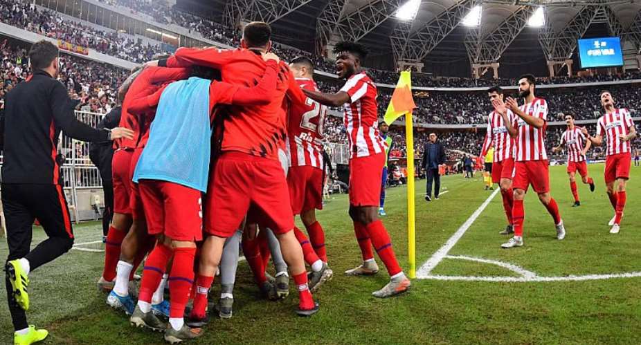 Thomas Partey Impress For Atletico Madrid In 3-2 Win Against Barcelona