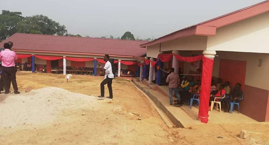 Sefwi Wiawso MP Hands Over Classroom Blocks To Three Communities