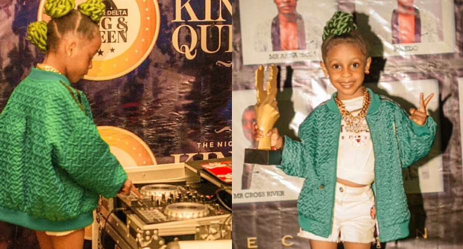 Amazing: Meet DJ Vania, the Youngest 4-year-old sensational African talented DJ