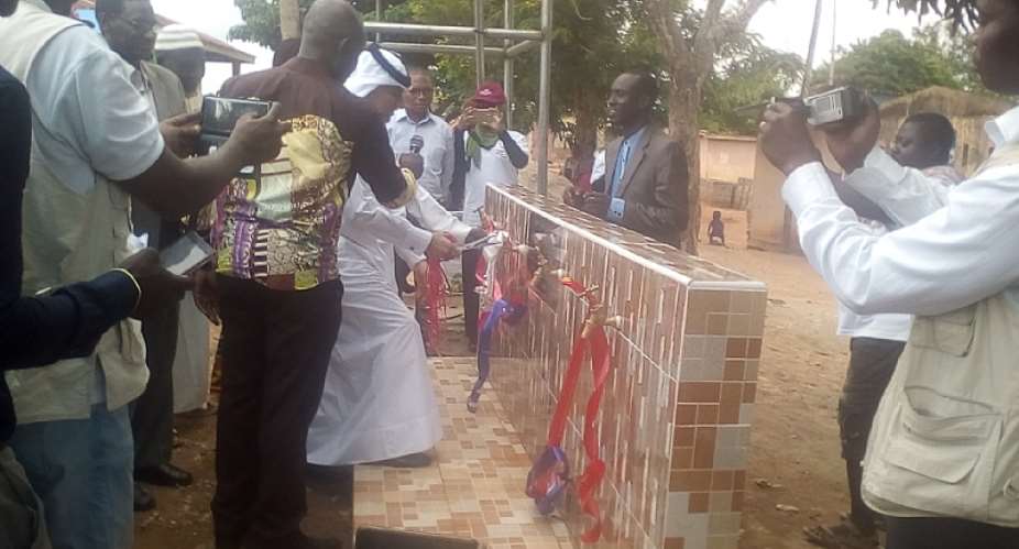 Qatar Charity Hands Over 5 Mechanized Boreholes To Gomoa Central District Assembly