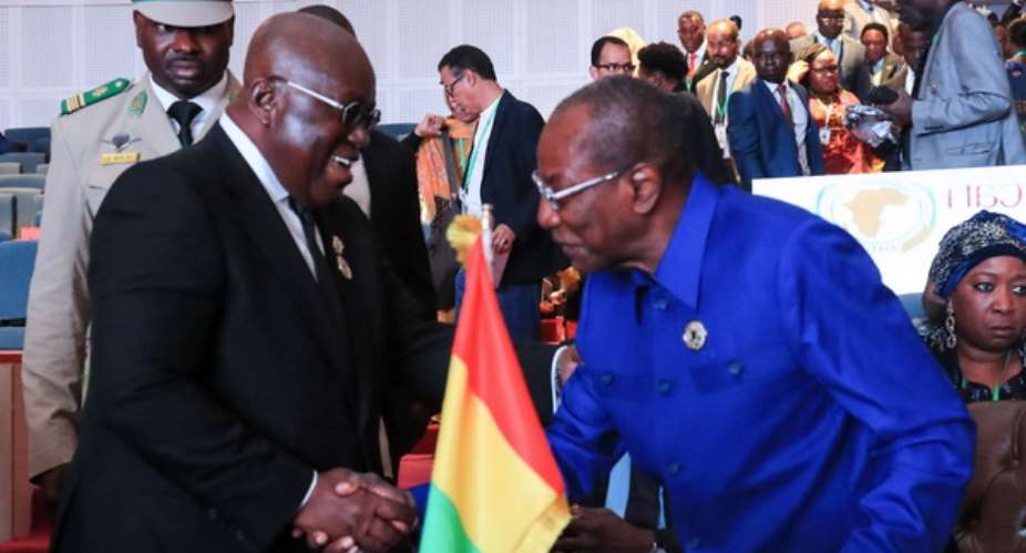 Akufo-Addo Congratulates Guineas Alpha Conde Over Re-election