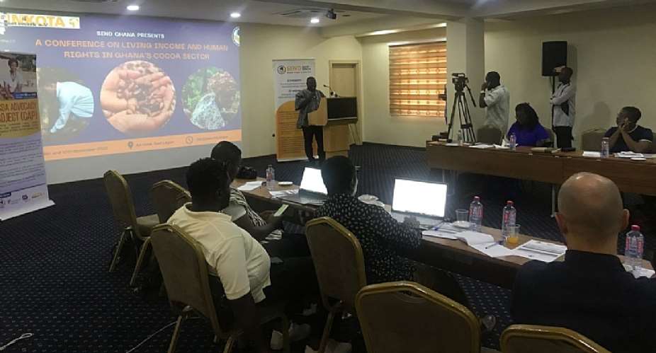 SEND Ghana holds two-day conference to discuss living income and human rights issues in Ghanas cocoa sector