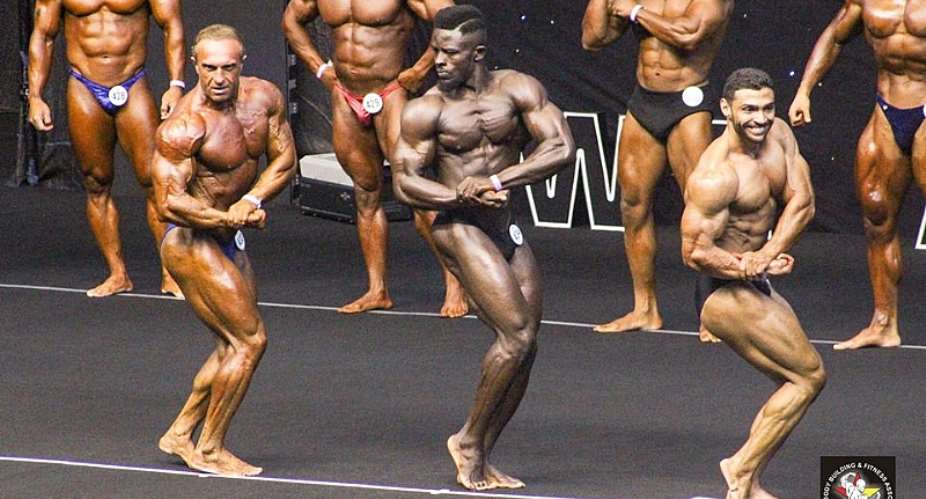 Laudable Performance By The Black Muscles Of Ghana At 2019 IFBB Championship
