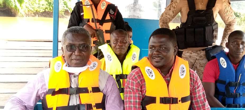 Minister Of Environment Donates 56,000 Worth Of American Boat To Save Lives On Offin River