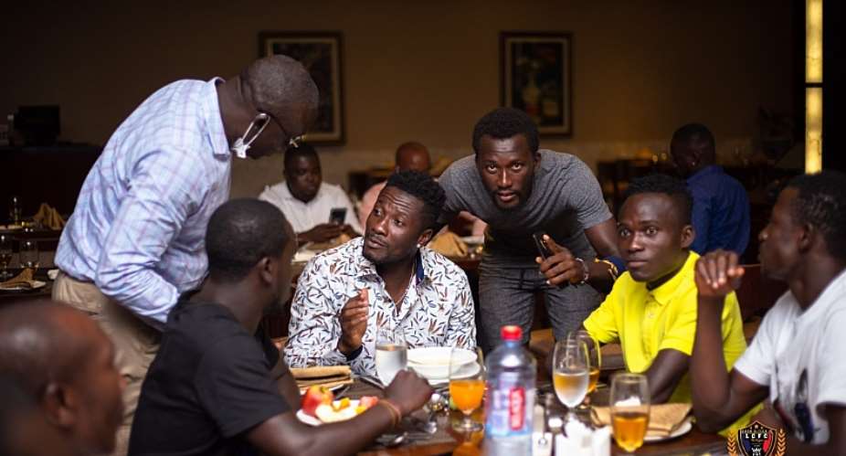 PICTURE: Legon Cities FC Management Host Dinner For Players Ahead Of New Season