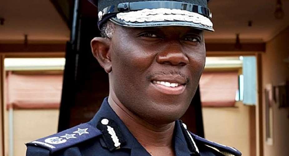 The IGP of Ghana, George Dampare