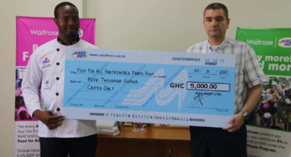 Maxmart Shopping Centre Donates To Build Community Livestock Farm For Vulnerable In Afram Plains South