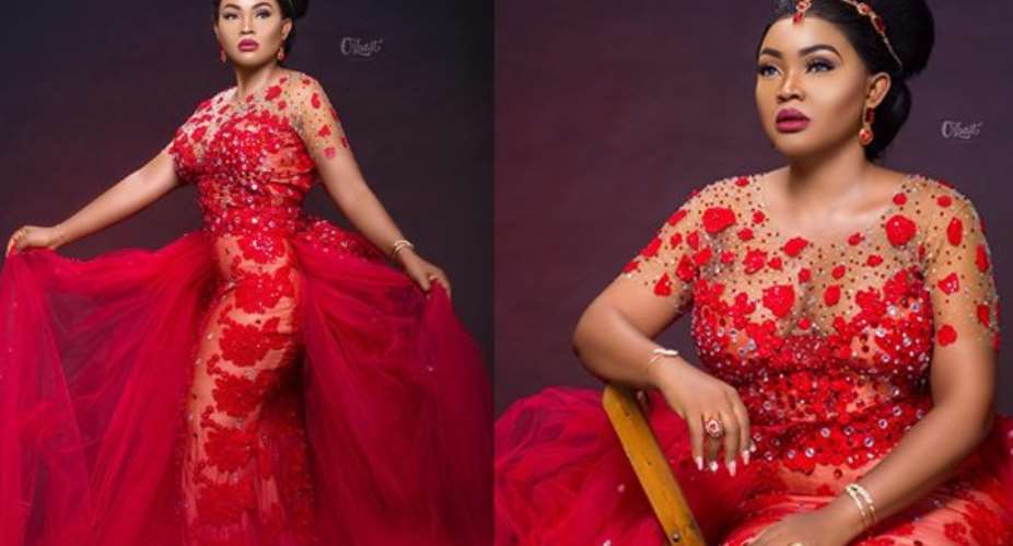 Stolen Dress Saga: Actress Says She Hired Lady's Wedding Gown For Birthday Photo-Shoot