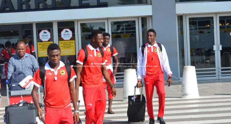 CAF Confederation Cup: Kotoko Arrive In Abidjan Ahead Of FC San Pedro Return Leg