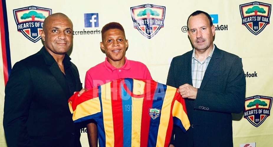 Hearts of Oak Signs Ibrahim Larry Sumaila