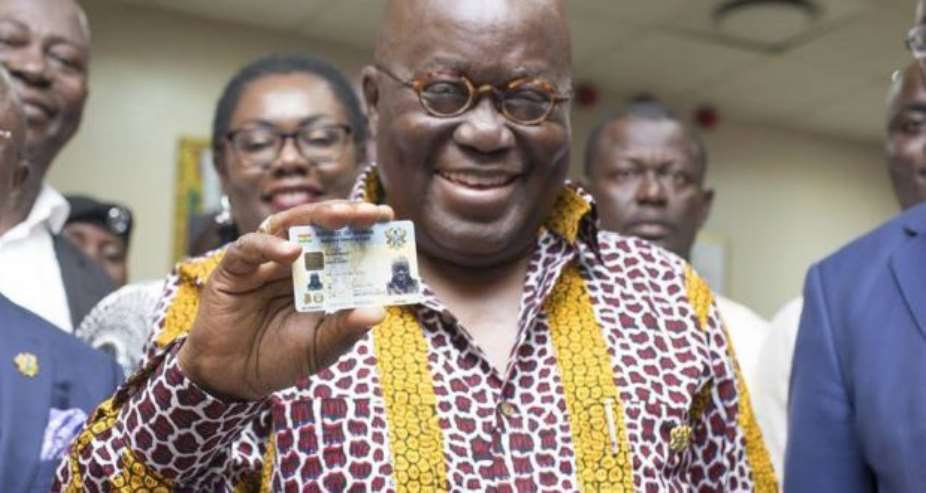 Don't Compromise National ID Data – Akufo-Addo To Stakeholders