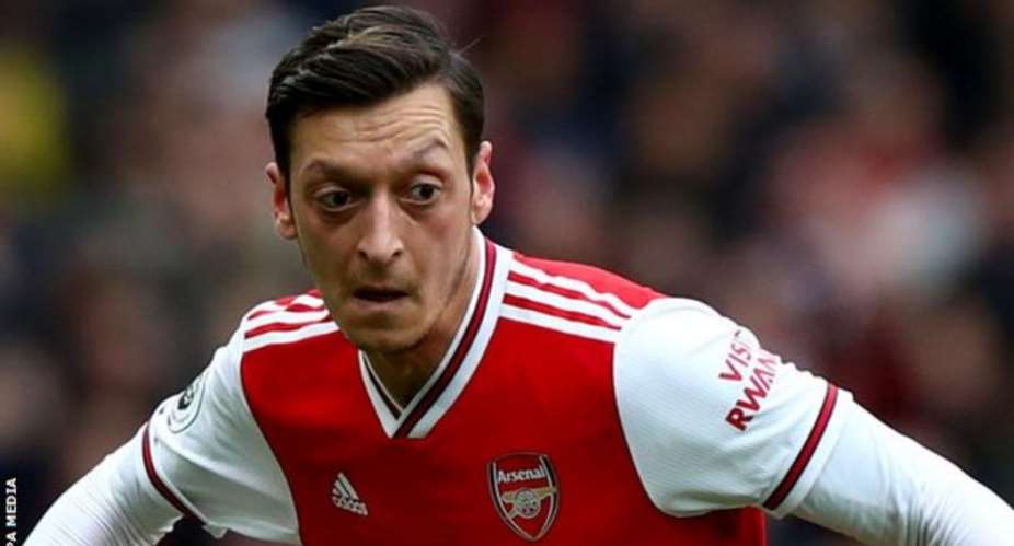 Ozil was left out of Arsenal's 25-man Premier League and Europa League squads this season