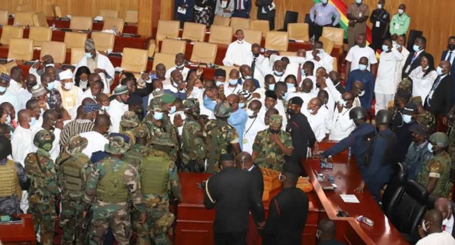 Right Alliance Africa condemns military invasion of parliament, demand investigations